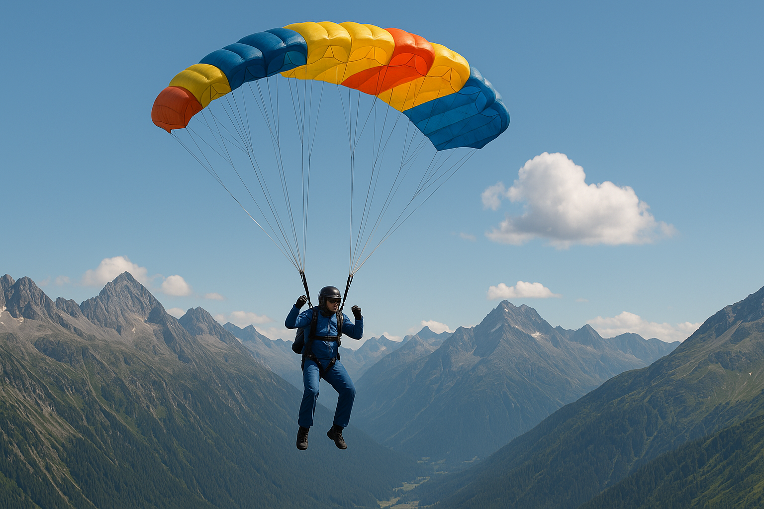 Débuter parachute