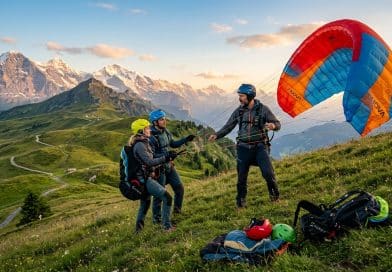 Parapente : comment choisir son stage d’initiation ?