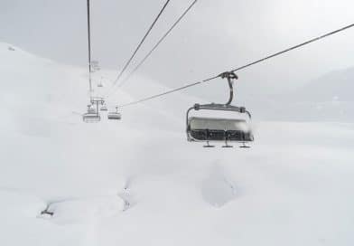 télésièges station de ski 3 vallées
